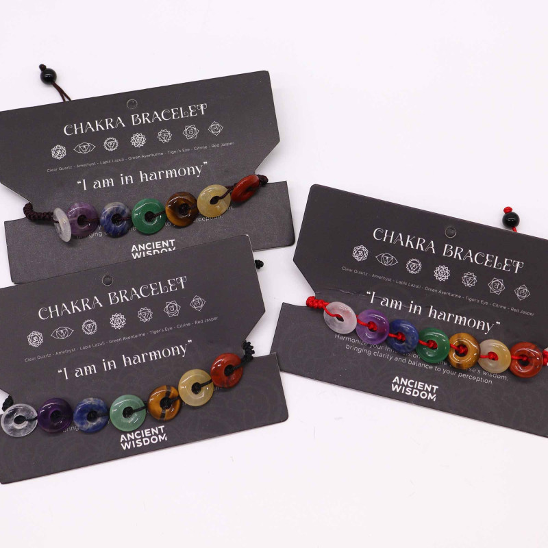 Bracelets Chakra String - Mini Donuts