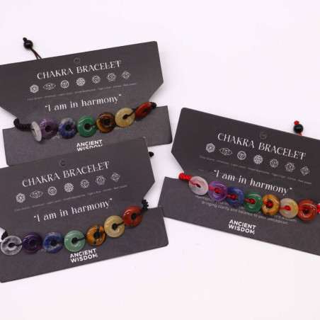 Bracelets Chakra String - Mini Donuts