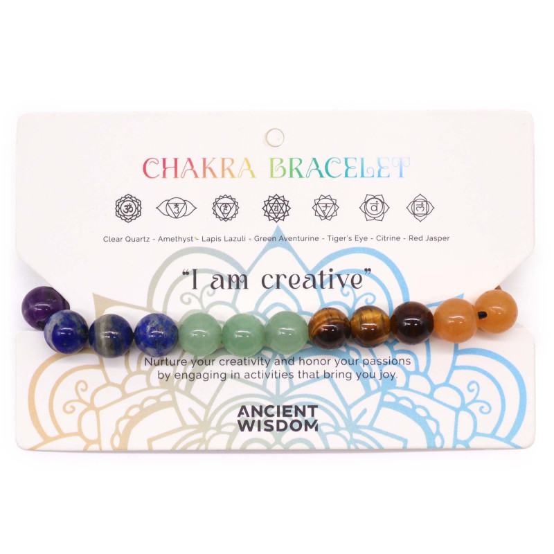 Bracelets Chakra String - 21 pierres
