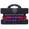 Bracelets à double pouvoir en pierres précieuses - Amythist