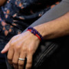 Bracelets à double pouvoir en pierres précieuses - Amythist