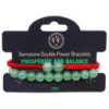 Bracelets à double pouvoir en pierres précieuses - Jade