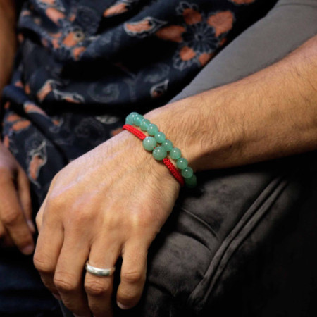 Bracelets à double pouvoir en pierres précieuses - Jade