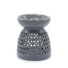 Brûleur à huile classique - Découpe marocaine - Gris