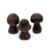 Lot de 3 mini champignons d'encens (8 cm 7 cm 6,5 cm)