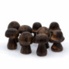 Lot de 3 mini champignons d'encens (8 cm 7 cm 6,5 cm)