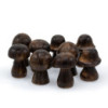 Lot de 3 mini champignons d'encens (8 cm 7 cm 6,5 cm)
