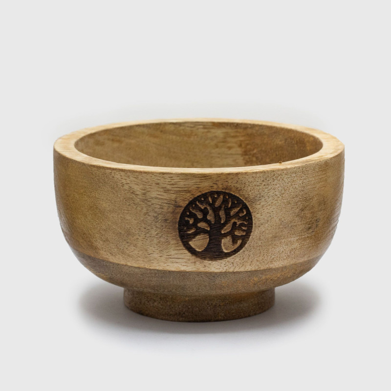 Petit bol rituel porte-cône d'encens 11 x 6 cm (assorti ésotérique)