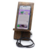 Supports de téléphone en bois sculpté - Arbre de vie 20 x 9,5 cm