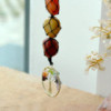 Pendentif en pierre de chakra suspendu - Arbre de vie