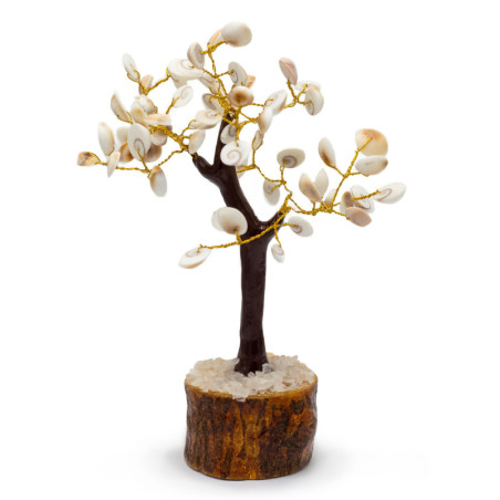 Grand cercle de pierres de chakra Gomati - Arbres - (60 pierres)