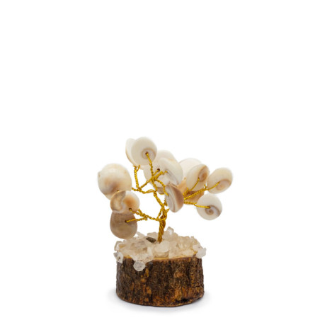Petits arbres de pierres de cercle de chakra Gomati (15 pierres)
