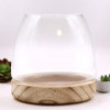 Terrarium moyen en bois de tung naturel - 15x15cm