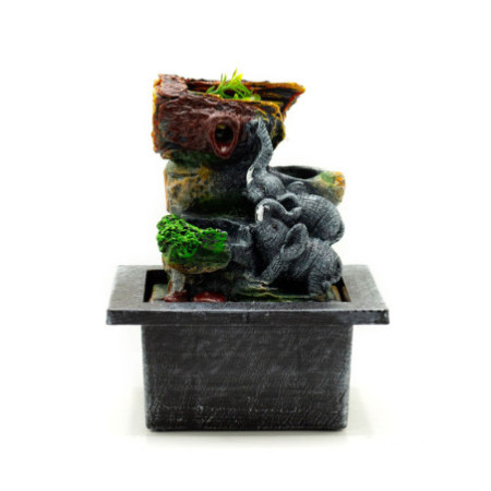Fontaine de table - 20 cm - Éléphant amoureux