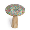 Champignon méditerranéen - 15 cm - Motif carrelage méditerranéen