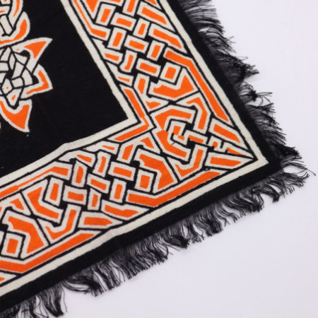 Nappe d'autel ésotérique à franges - Terre Mère