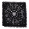 Nappe d'autel ésotérique à franges - Horoscope