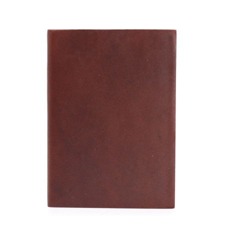 Carnet journalier beige foncé - 100 pages lignées - 18 x 13 cm