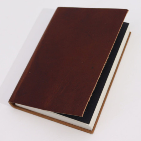 Carnet journalier beige foncé - 100 pages lignées - 18 x 13 cm