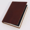 Carnet journalier beige foncé - 100 pages lignées - 18 x 13 cm