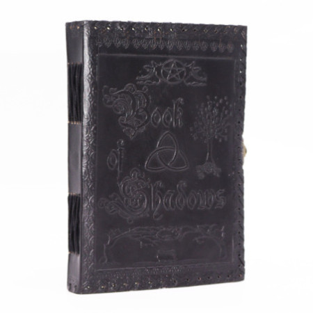 Grand Livre des Ombres - Noir - 200 pages à tranches décentrées - 25x18x3cm