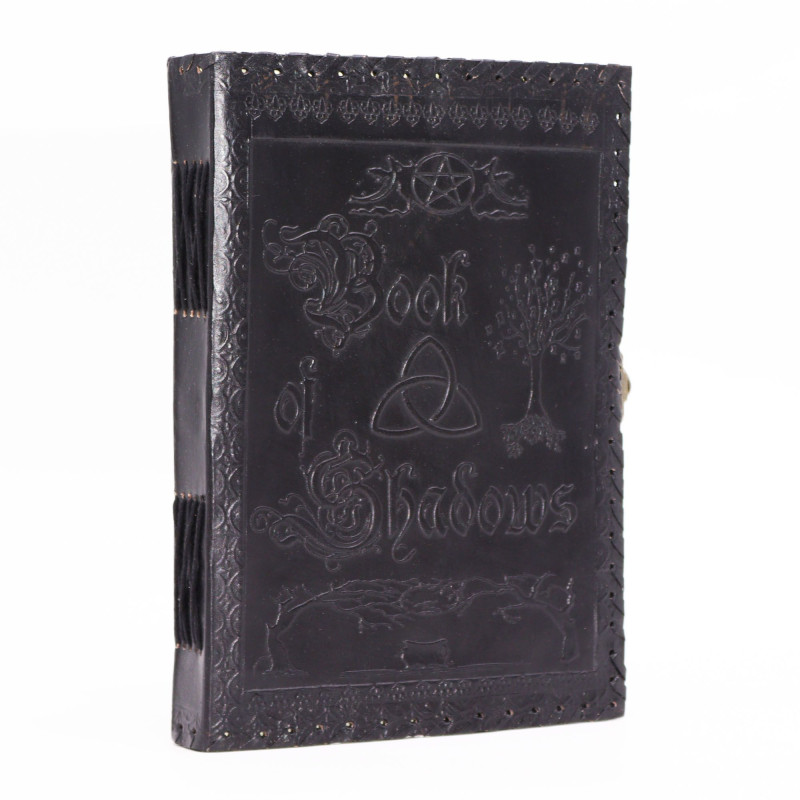 Grand Livre des Ombres - Noir - 200 pages à tranches décentrées - 25x18x3cm