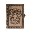 Bouddha - Carnet ésotérique - Rouge Tan - 200 pages Bordure cousue - 17,5 x 12,5 x 3 cm