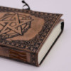 Pentacle - Carnet ésotérique - Gris antique - 200 pages Bordure cousue - 17,5 x 12,5 x 3 cm
