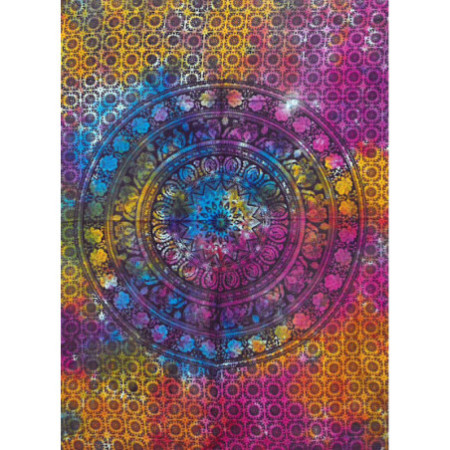 Décoration murale en coton - Mandala Éléphant