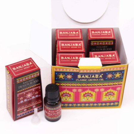 Huile parfumée indienne Banjara 10 ml - Sang de dragon
