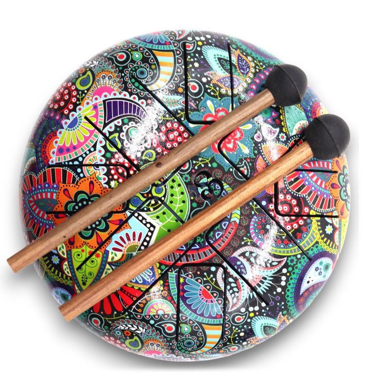 Steel Tongue Happy Drums Multicolore OM - 18 cm