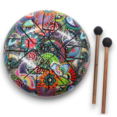 Steel Tongue Happy Drums Multicolore OM - 18 cm