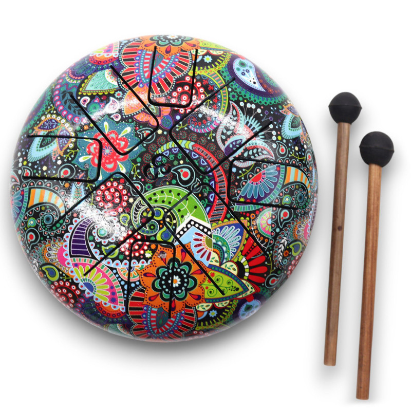 Steel Tongue Happy Drums Multicolore OM - 18 cm