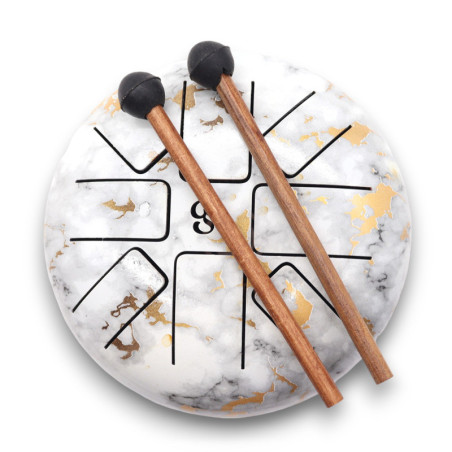 Steel Tongue Happy Drums Marbre OM - 18 cm