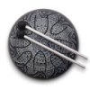 Steel Tongue Happy Drums Om Mandala gravé - 16 cm
