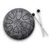Steel Tongue Happy Drums Om Mandala gravé - 16 cm