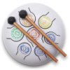 Langue en acier moyenne Happy Drums 7 Chakra - 17x13cm