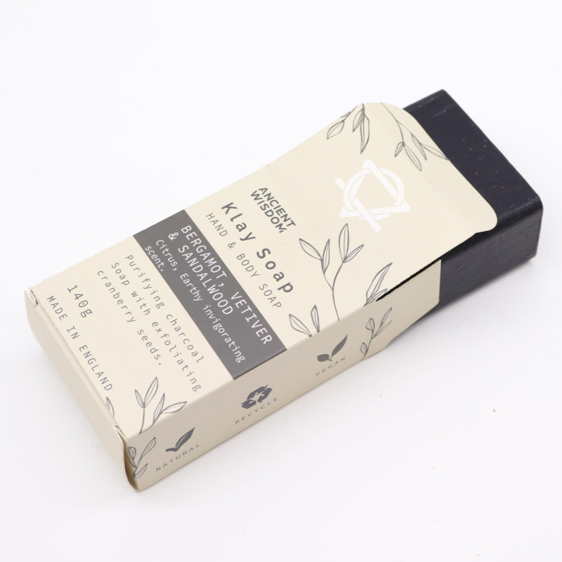 Savon Klay - Bergamote et bois de santal