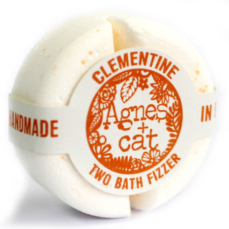 Coffret cadeau - Bougie aux agrumes frais + Clémentine et Mor.Roll (Fizz)