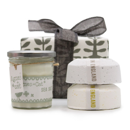 Coffret cadeau - Velvet Moon (bougie) + Windermere & Citrus (pétillant)