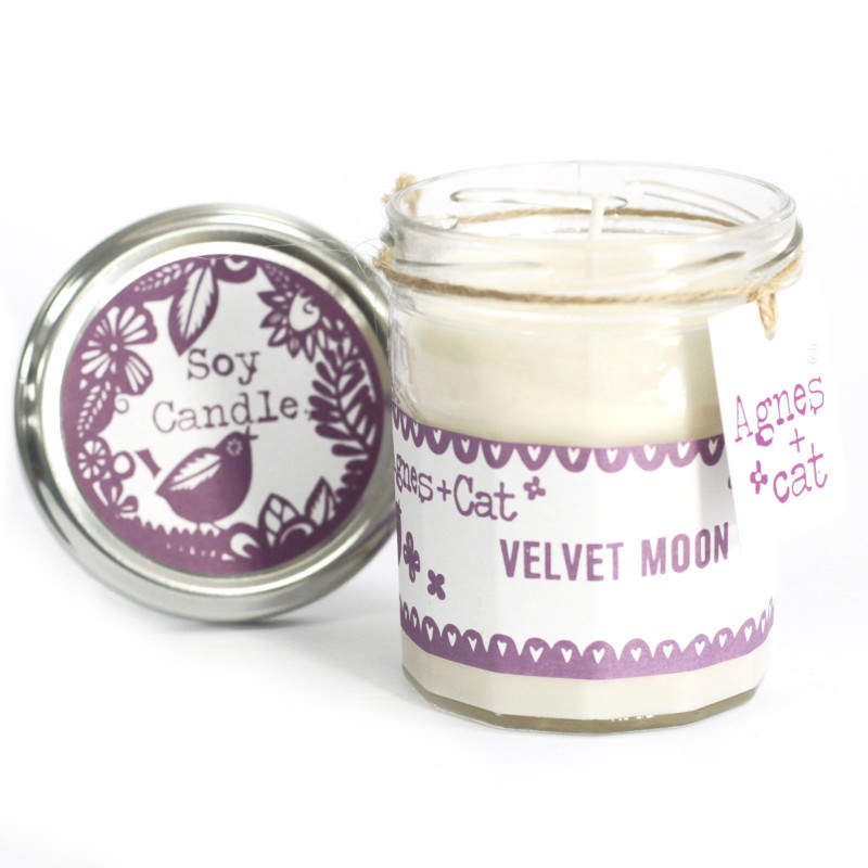 Coffret cadeau - Velvet Moon (bougie) + Windermere & Citrus (pétillant)