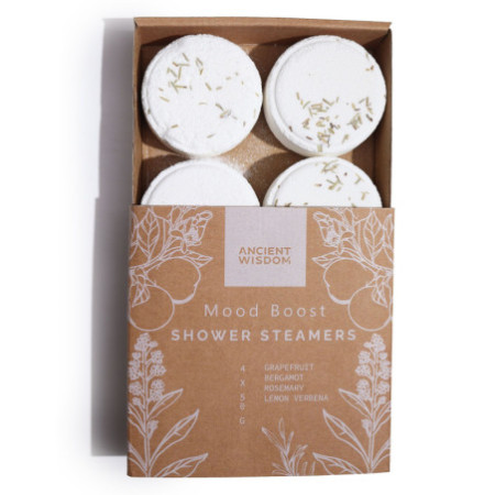 Douches vapeur Zen - Therapy Wellness Quartet - Mood Boost (Blanc)