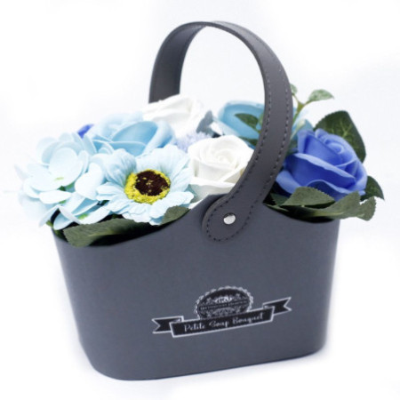 Bouquet Petit Panier - Blues Apaisants