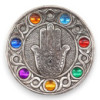 Porte-encens sept chakras Hamsa 11,5 cm