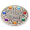 Porte-encens sept chakras Hamsa 11,5 cm