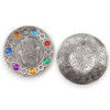 Porte-encens sept chakras Hamsa 11,5 cm