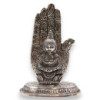Porte-encens Bouddha en main 13x9cm