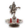 Porte-encens Ganesh dansant 14x10cm