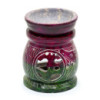 Petit brûle-parfum en stéatite colorée 8 cm - Om & Elephant