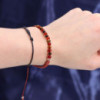 Bougie en cristal du zodiaque avec bracelet en pierres précieuses - Lion